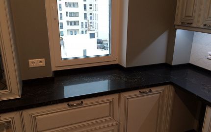 Кварцевый подоконник Caesarstone 6003 Coastal Grey